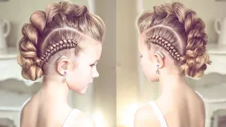 Infinity Mohawk Braid