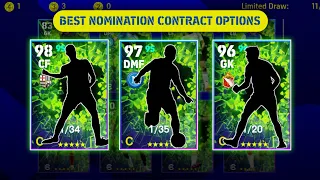 Best 5★ 4★ 3★ Nomination Contract Options in eFootball 23 Right Now