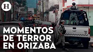 Autoridades de Veracruz activaron Código rojo ante balacera y persecusión en Orizaba