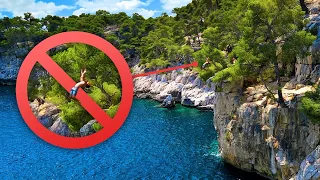 Don't Go Cliff Jumping in the French Riviera