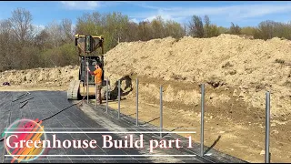 Greenhouse Build part 1