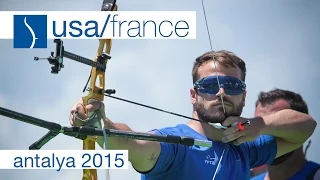 USA v France – Recurve Men's Team Bronze Final | Antalya 2015