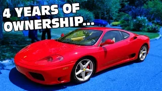 Ferrari 360 Cost Of Ownership Over 4 Years