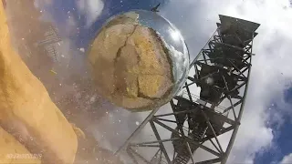 Dropping A GIANT DISCO BALL From 150ft! (No Chatter)