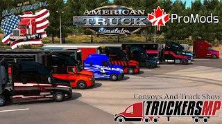 Truck Convoys And Truck Show On TRUCKERSMP | ATS | GTOmega ASP Button Box Wheel Cam