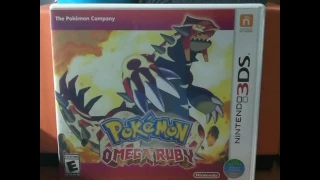 Pokemon Omega Ruby: Unboxing And Review, For Nintendo 3DS.