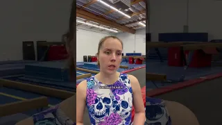 When you’re asked to watch the optionals at practice #gymnastics #coach #clairbearskits