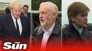 UK candidates hit campaign trail head of general election