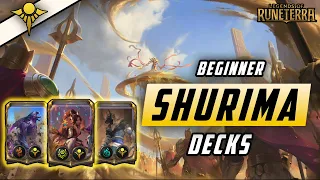 3 BEST Shurima Decks For Beginners In Legends of Runeterra