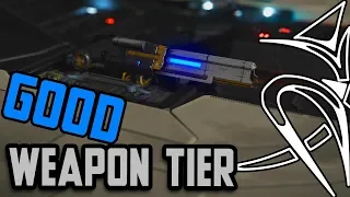 BEST to WORST: GOOD weapon tier (Multicannon,Plasma accelerators,Pulse & burst lazor)