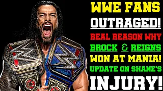 Shane McMahon Injury Update! WWE Fans Outraged! Real Reason Why Roman Reigns Defeated Cody Rhodes!