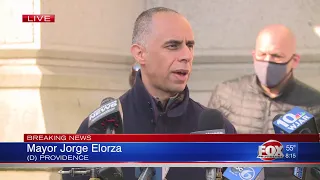 VIDEO NOW: Mayor Elorza, city officials speak about violence, damage in Providence