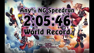 Kingdom Hearts: Dream Drop Distance Any% Speedrun World Record in 2:05:46 - Beginner; New Game