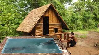 Building Bamboo House and Swimming pool (Full )