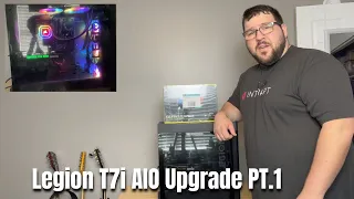 Lenovo Legion T7i AIO Upgrade Part 1: Ugh Backplates!