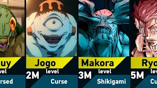 Strongest Curses and Users in Jujutsu Kaisen