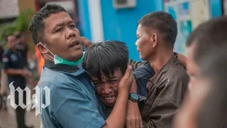 Tsunami strikes without warning in Indonesia, killing hundreds