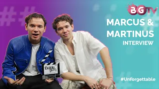 MARCUS & MARTINUS: ESC 2024 Talk - English | Bubble Gum TV