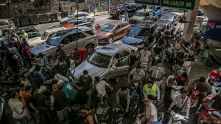 Long queues at fuel stations as Lebanon faces gas shortages