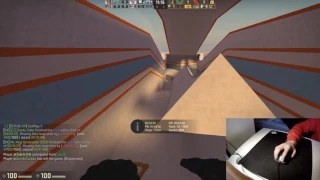 CS:GO Surfing With Handcam! (With Parachute Plugin)