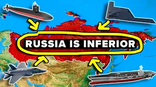 Why War in Ukraine Shows US Military Would DESTROY Russian Military