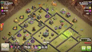 Golem Avalanche vs Low TH9