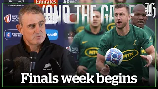 Rugby World Cup 2023: All Blacks begin finals training as South Africa battle drama | nzherald.co.nz