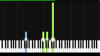 Little Prelude, BWV 999 in C Minor (Moderato + Allegro) - J. S. Bach | Piano Tutorial | Synthesia