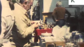 Early 1980s Angel, Islington, Shopping, Rare Home Movie Footage London