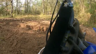 FIRST RIDE BACK & ON A YZ 250 TWO STROKE