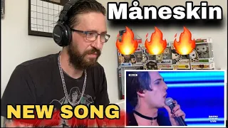 METALHEAD REACTS| Måneskin - NEW SONG LIVE!