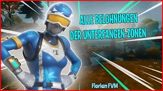 alle lvl. Belohnungen! 😱😍 der Unterfangen Zonen "Salzwasseruntiefen" in Fortnite RDW (die Season 10)