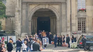 Obsèques de Jean Paul Belmondo en l'Eglise de Saint Germain des Prés le 10/09/2021