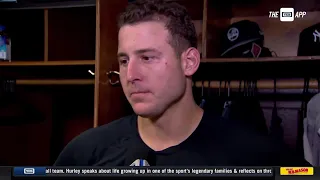 Anthony Rizzo on Clarke Schmidt's confidence during his quality outing