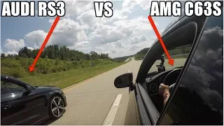 Audi RS3 Vs Mercedes AMG c63s - Which is faster ?