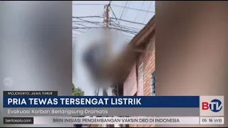 Petugas Pasang Kabel Wifi di Mojokerto Tewas Kesetrum