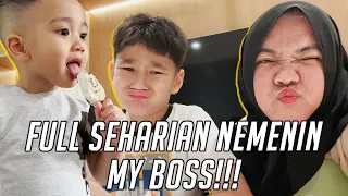 NIATNYA CUMA NEMENIN, EH MALAH DI KERJAIN RAFATHAR BUAT OLAHRAGA!!!