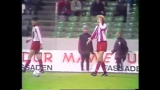 90/91 Robert Prosinecki vs Dynamo Dresden - European Cup QF, 2nd Leg(All Touches and Actions)