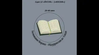 Тафсир - Сура 12 «ЙУСУФ» - («ИОСИФ») 26-46 аят