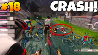 MASSIVE CRASH + RIDERS DNF - Jumbo Visma #18: Tour De France 2022 PS4/PS5 (PS5 Gameplay)