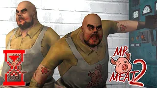 Два Мистера Мита в плохих концовках // Mr. Meat 2