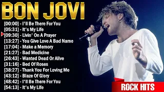 Bon Jovi Greatest Hits Full Album ~ Best Rock Songs Playlist Ever