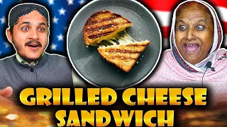 Tribal People Try Grilled Cheese Sandwich For The First Time