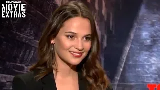 Tomb Raider (2018) Alicia Vikander "Lara Croft" talks about her experience making the movie