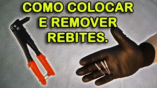 Como colocar e remover rebites | Consertando em casa