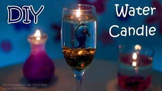 How To Make A Water Candle - DIY Burning Water Candle