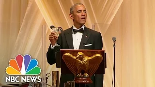 President Obama Raises A Glass For His Final State Dinner Toast | NBC News