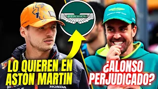 BREAKING! ASTON MARTIN WANTS MAX VERSTAPPEN | WILL ALONSO BE HURT?