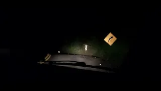 Descendo a Serra de Ubatuba a noite com 15 minutos na pratica