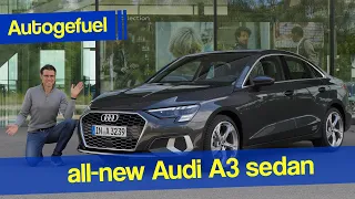 2021 Audi A3 sedan REVIEW 1.5 TFSI MHEV Limousine all-new model 2020 - Autogefuel